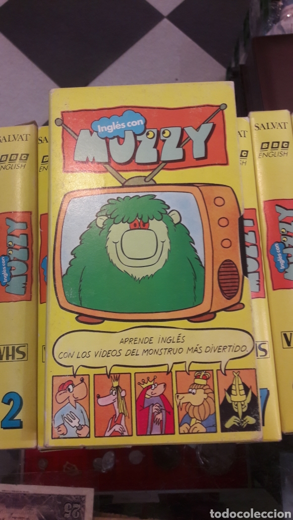 V&iacute;deos y DVD musicales: Vhs Cintas ingles Muzzy - Foto 2