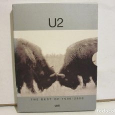 Vídeos y DVD Musicales: U2 - THE BEST OF 1990-2000 - DVD + DVD PROMO - DELUXE - COMPLETO - 2002 - EX+/EX+. Lote 144558790