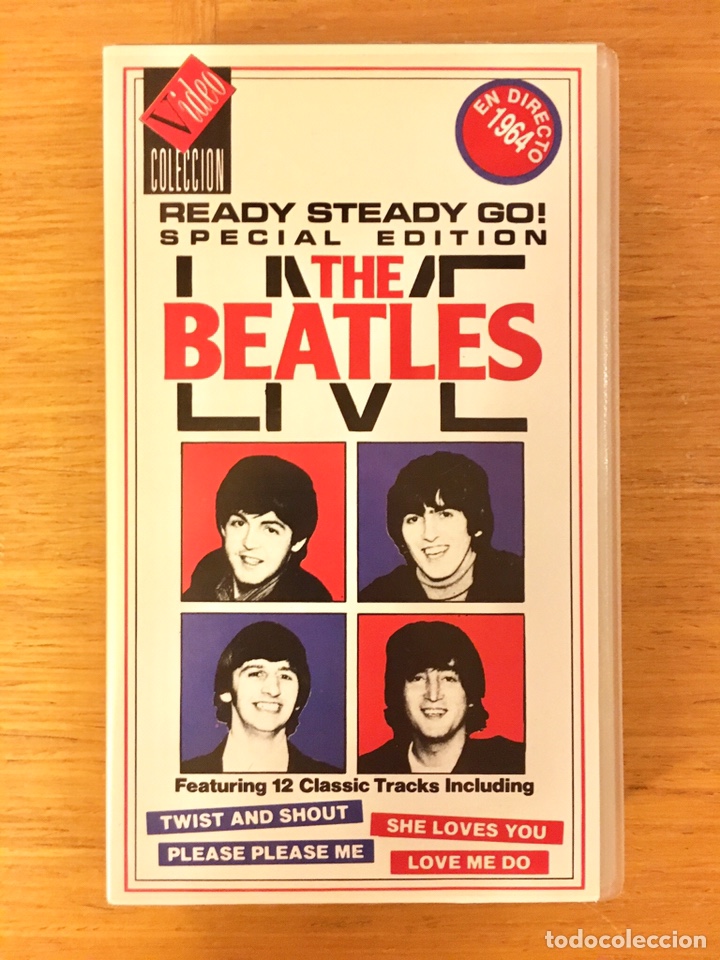 The Beatles Live Ready Steady Go Vhs 1985 Buy Vhs And Dvd Music Videos At Todocoleccion