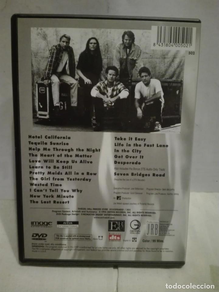 V&iacute;deos y DVD musicales: EAGLES HELL FREEZES OVER # - Foto 3