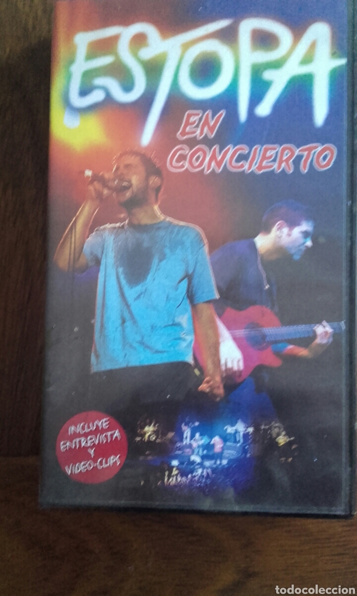 V&iacute;deos y DVD musicales: ESTOPA EN CONCIERTO VHS - Foto 1