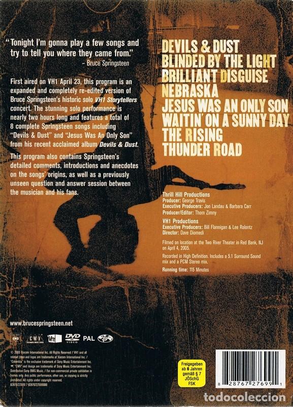 V&iacute;deos y DVD musicales: BRUCE SPRINGSTEEN STORY TELLERS - Foto 2