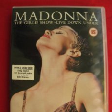 Vídeos y DVD Musicales: DVD - MADONNA - THE GIRLIE SHOW - LIVE DOWN UNDER.