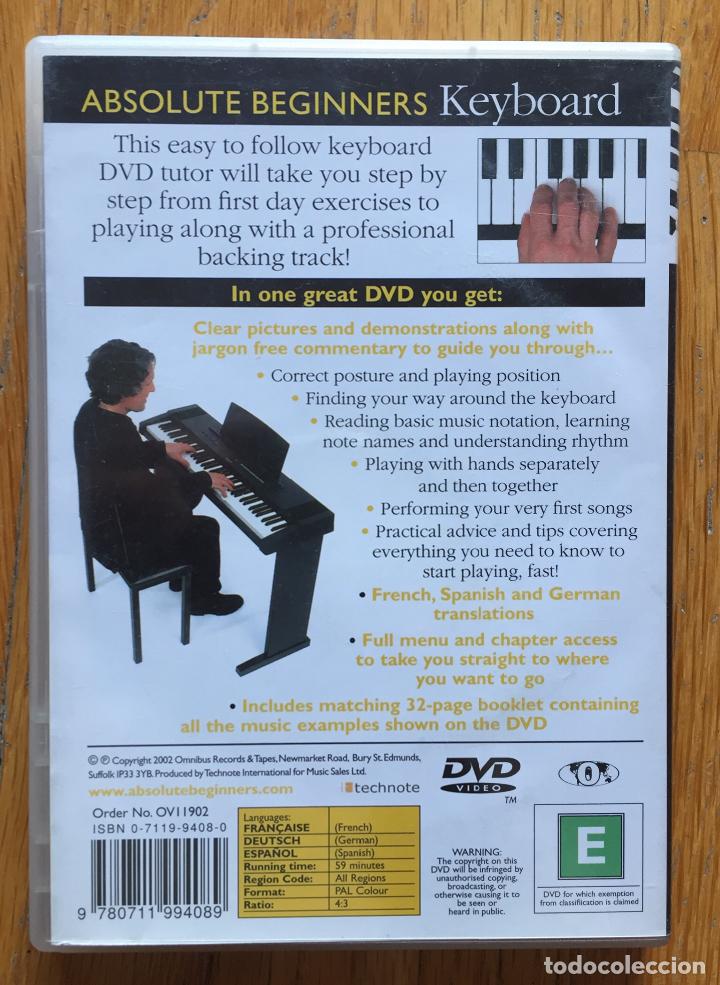 V&iacute;deos y DVD musicales: ABSOLUTE BEGINNERS KEYBOARD - Foto 2