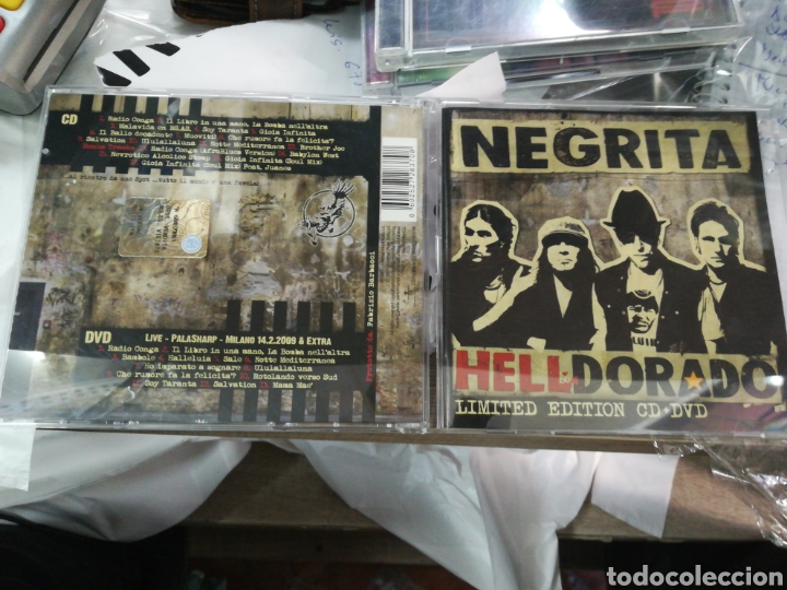 V&iacute;deos y DVD musicales: Negrita hell dorado solo el dvd en perfecto estado /2