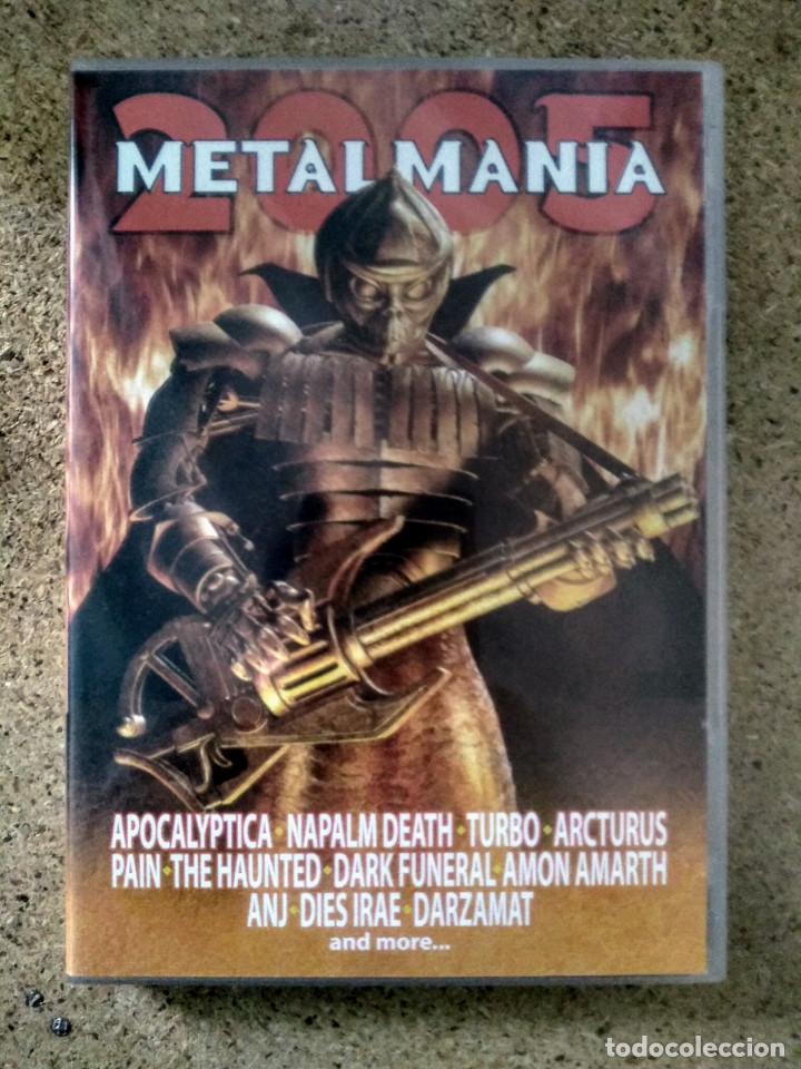 V&iacute;deos y DVD musicales: metalmania 2005 - dvd