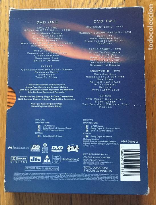 V&iacute;deos y DVD musicales: LED ZEPPELIN 2 DVDs - Foto 2