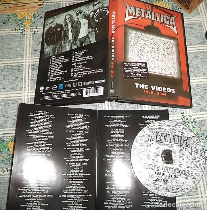 Vídeos y DVD Musicales: METALLICA VIDEOS 1989/2004 DVD - Foto 1 - 153264006