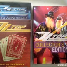 Vídeos y DVD Musicales: ZZ TOP - LIVE FROM TEXAS + LIVE IN GERMANY (1980) - 2 X DVD - COLLECTOR'S EDITION