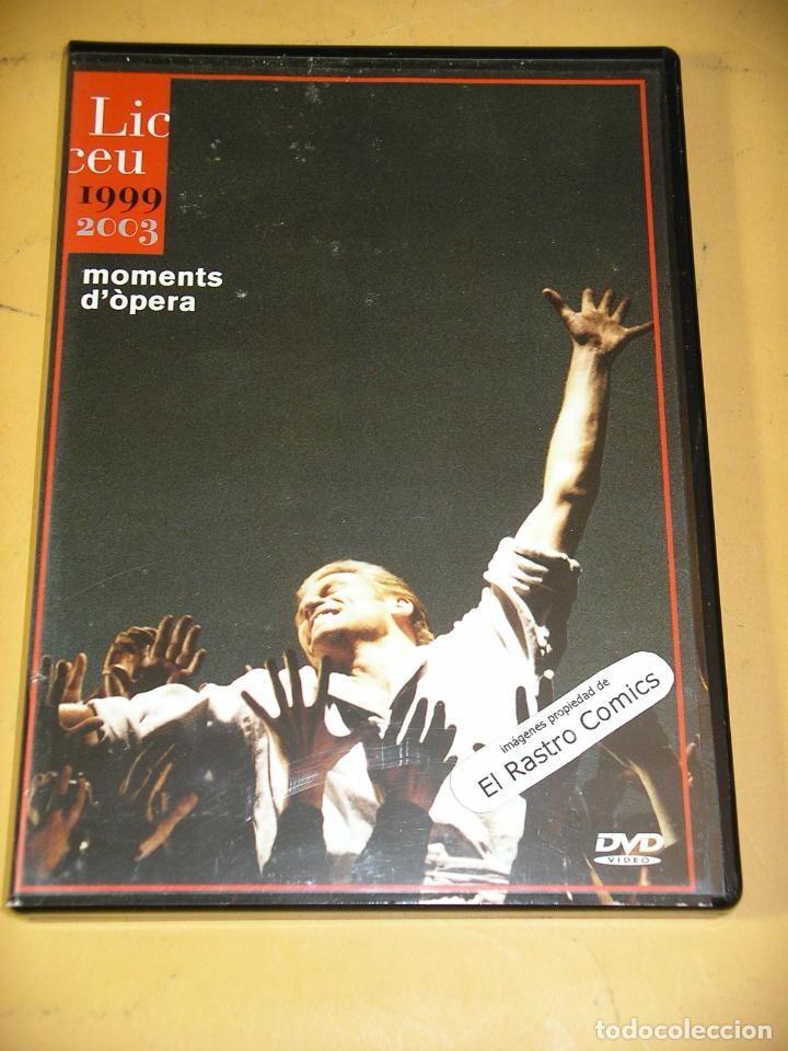 V&iacute;deos y DVD Musicales: Moments d&acute;&ograve;pera al Liceu 1999 2003, DVD, catal&aacute;n, Momentos de opera Liceo, D5
