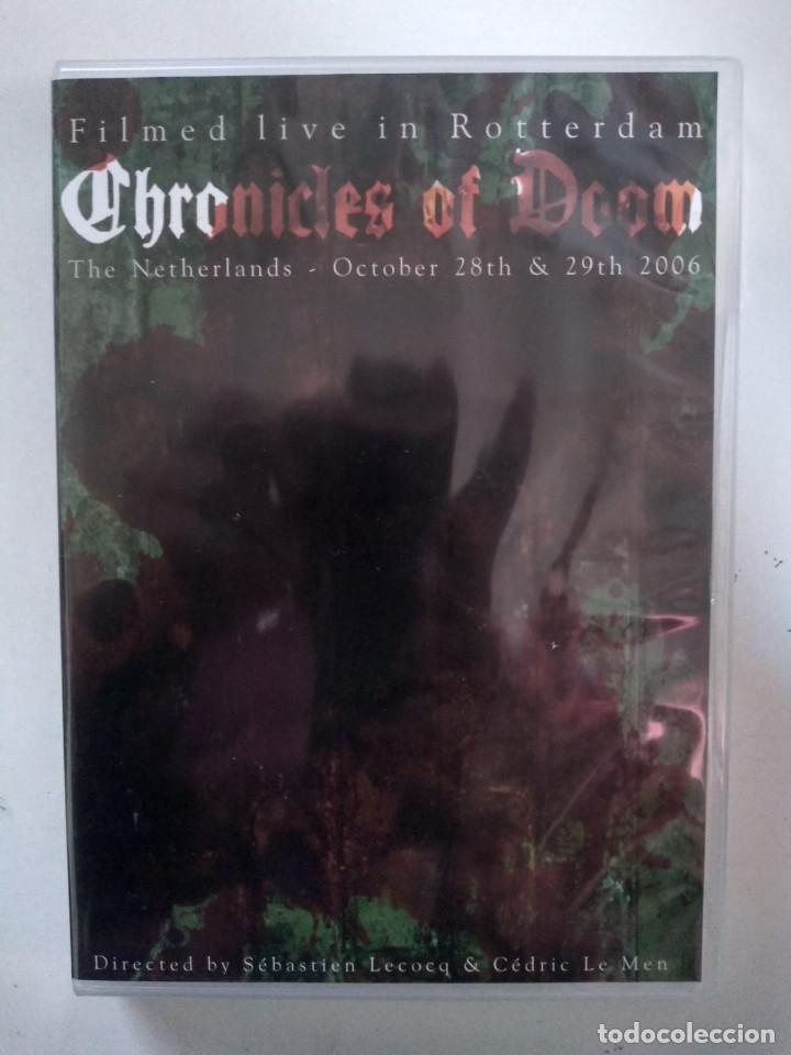 V&iacute;deos y DVD musicales: chronicles of doom - live in rotterdam 2006 - dvd