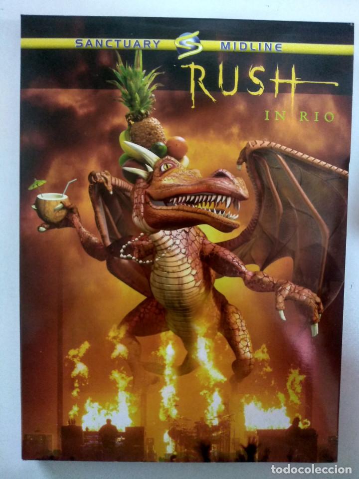 V&iacute;deos y DVD musicales: RUSH - IN RIO - 2 x DVD - Foto 1