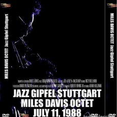 Vídeos y DVD Musicales: MILES DAVIS OCTET - STUTTGART, GERMANY, JULY 11, 1988 (DVD). Lote 158791634