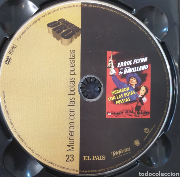 V&iacute;deos y DVD musicales: DVD+LIBRETO MURIERON CON LAS BOTAS PUESTAS - Foto 2
