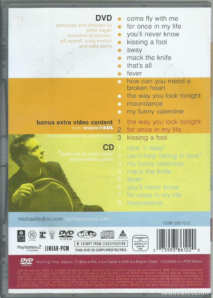 V&iacute;deos y DVD musicales: Michael Buble: Comefly whith me DVD + CD - Foto 2