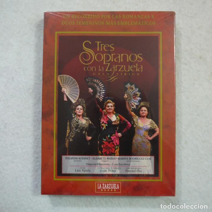 Music Videos and DVDs: TRES SOPRANOS CON LA ZARZUELA. GALA L&Iacute;RICA - DVD PRECINTADO