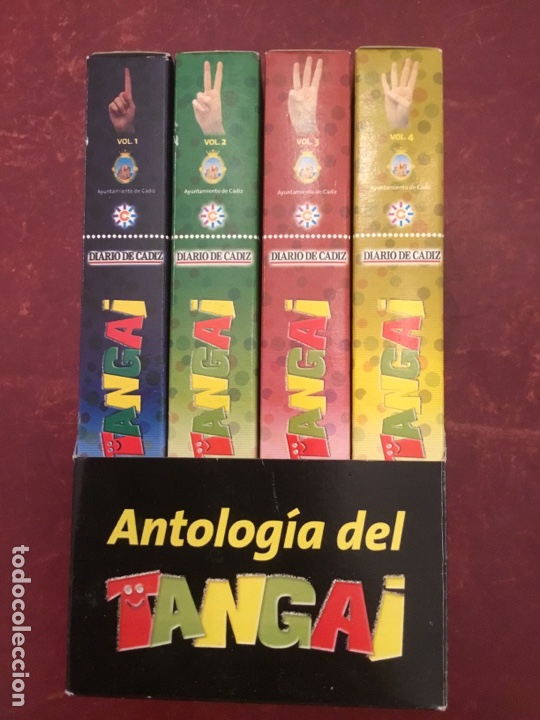 V&iacute;deos y DVD Musicales: Antolog&iacute;a del Tangai, Diario de C&aacute;diz, 4 VHS, Carnaval