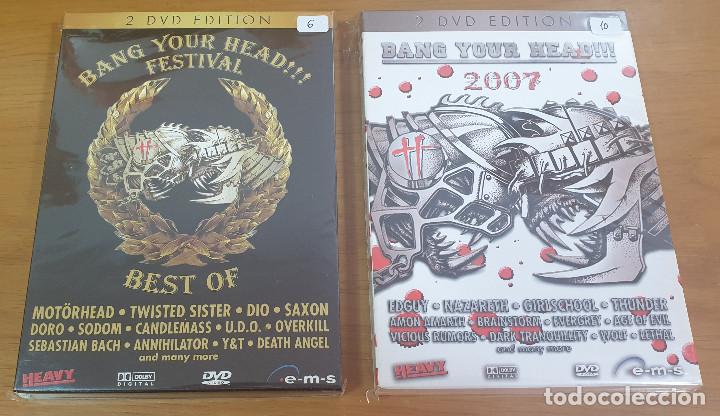 Music Videos and DVDs: BANG YOUR HEAD FESTIVAL. PRECIOSO LOTE 2 PACKS DE 2 DVDs.