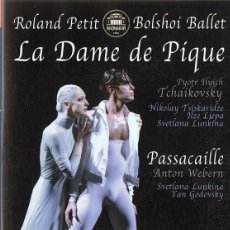 Vídeos y DVD Musicales: LA DAME DE PÍQUE ROLAND PETIT BOLSHOI BALLET 