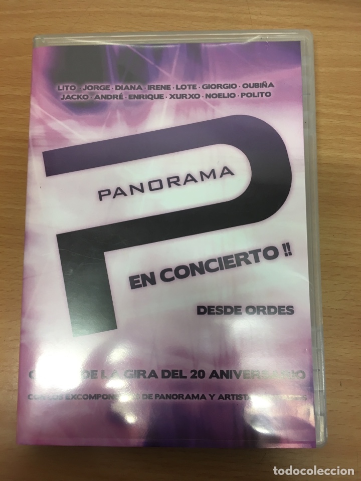 Vid&eacute;os y DVD Musicaux: PANORAMA EN CONCIERTO DESDE ORDES CIERRE DE LA GIRA 20 ANIVERSARIO