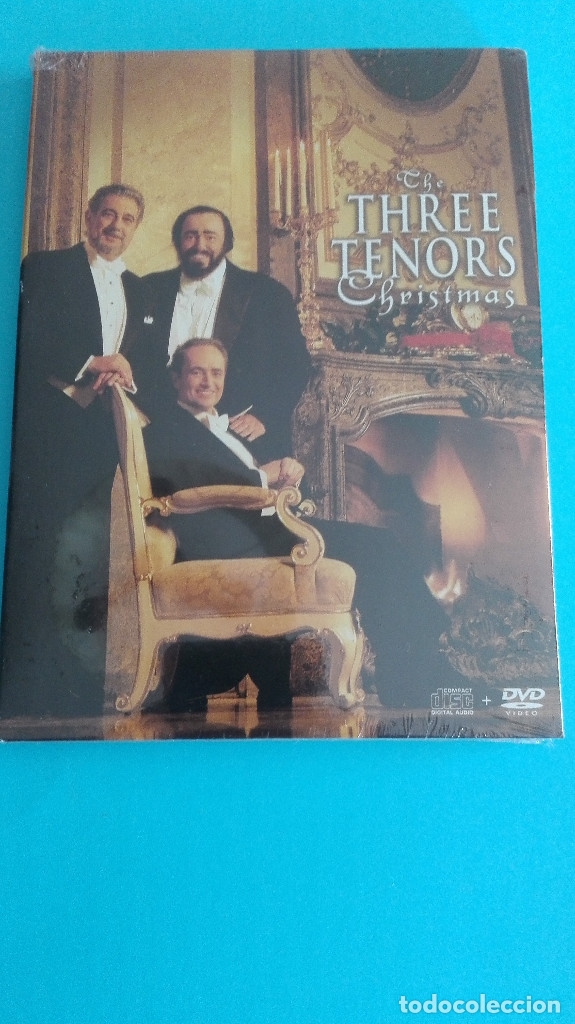 Video e DVD Musicali: THE THREE TENORES CHRISTMAS LOS TRES TENORES CD+DVD PRECINTADO