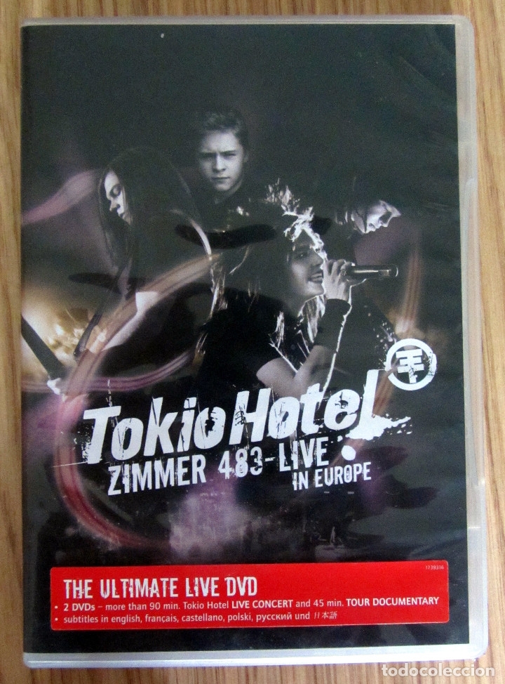 dvd doble tokio hotel 483 live in europe - Buy VHS and DVD Music Videos at  todocoleccion - 176497340