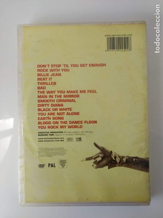 V&iacute;deos y DVD musicales: MICHAEL JACKSON - NUMBER ONES - DVD - Foto 2