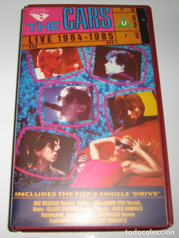 the cars live 1984 - 1985 - vhs - Buy Music videos on VHS and DVD