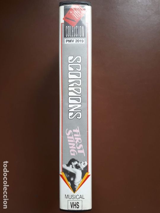 V&iacute;deos y DVD musicales: Scorpions - First Sting - VHS - Foto 3