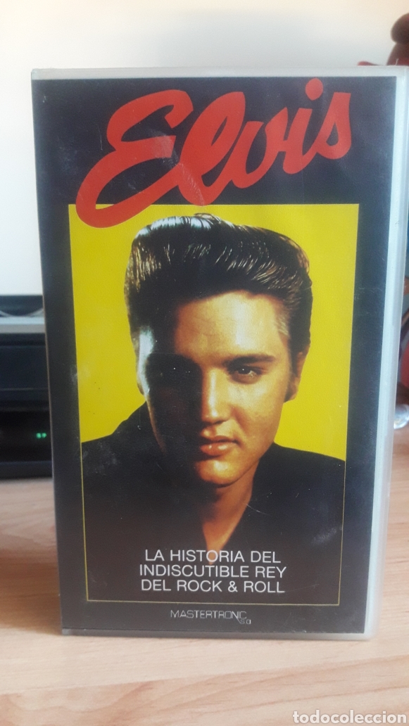 V&iacute;deos y DVD Musicales: Elvis La Historia indiscutible del Rey del Rock & Roll vhs Castellano