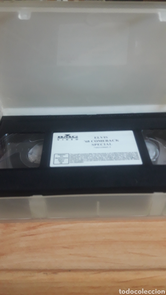 V&iacute;deos y DVD musicales: Elvis 68 Comeback Special vhs - Foto 3