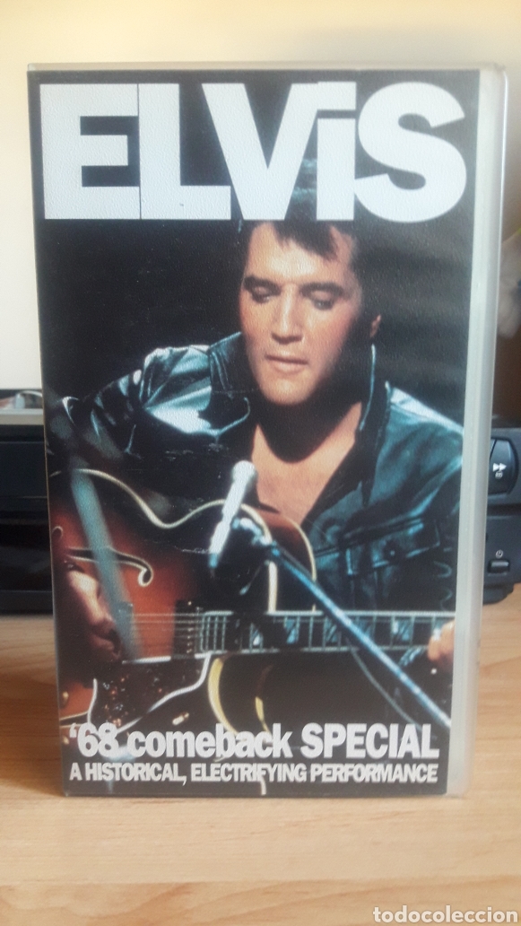 V&iacute;deos y DVD Musicales: Elvis 68 Comeback Special vhs