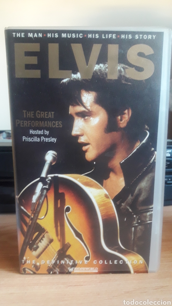 V&iacute;deos y DVD Musicales: Elvis The Great Performances vhs Ingles