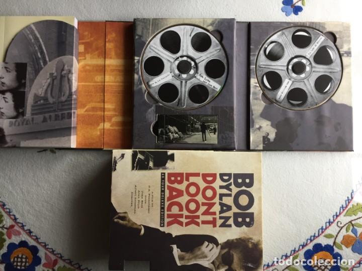 V&iacute;deos y DVD musicales: BOB DYLAN DONT LOOK BACK ESTUCHE CON 2 DVD LIBRO Y BLOCK - Foto 2