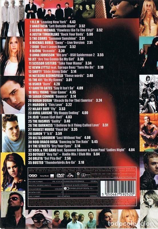 V&iacute;deos y DVD musicales: PLAY LOS &Eacute;XITOS INTERNACIONALES DEL A&Ntilde;O 2004 - Foto 2