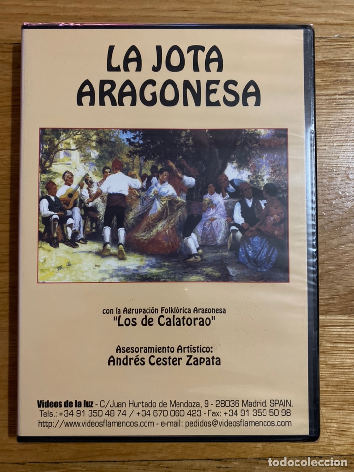 V&iacute;deos y DVD Musicales: La jota aragonesa Los de calatorao