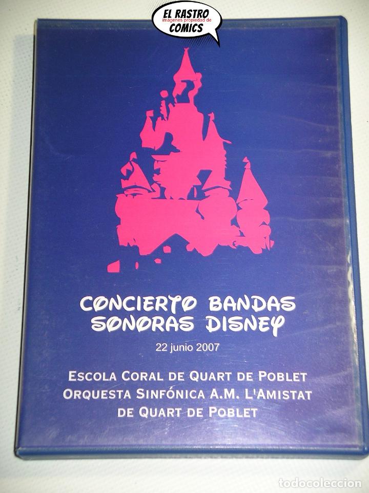 Video e DVD Musicali: Concierto Bandas sonoras Disney junio 2007, Escola coral Quart de Poblet Sinfonica Valencia, DVD, D5