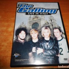 Vídeos y DVD Musicales: THE CALLING LIVE IN ITALY DVD DEL AÑO 2002 EU CONTIENE 12 TEMAS MUY RARO