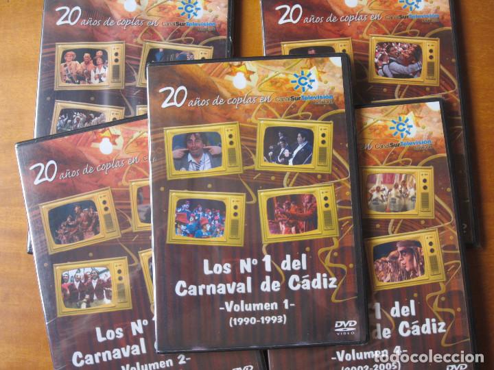 V&iacute;deos y DVD Musicales: Los Numeros 1 del Carnaval de Cadiz (5 DVD Precintados)