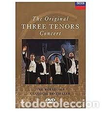 V&iacute;deos e DVD Musicais: the original three tenors concert decca DVD