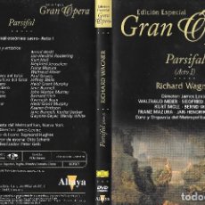 Vídeos y DVD Musicales: PARSIFAL - RICHARD WAGNER - EDICIÓN ESPECIAL GRAN ÓPERA. Lote 192488145