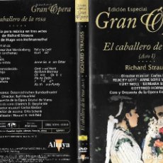 Vídeos y DVD Musicales: EL CABALLERO DE LA ROSA - RICHARD STRAUSS - EDICIÓN ESPECIAL GRAN ÓPERA. Lote 193306651