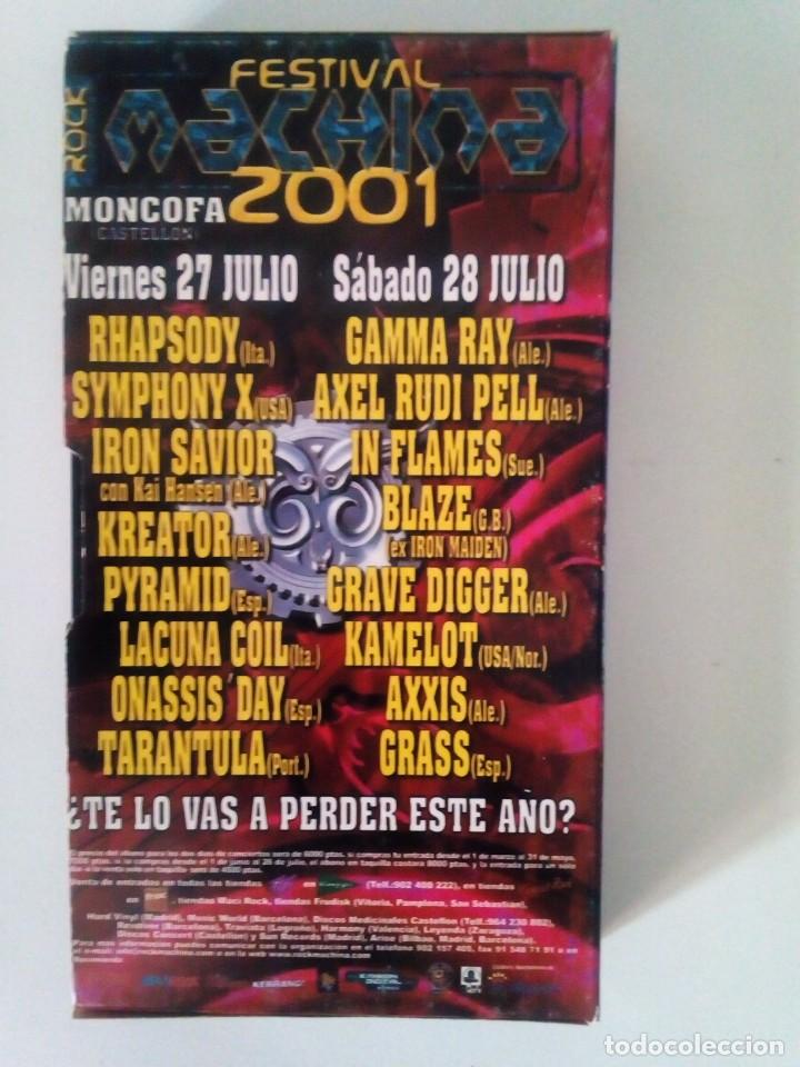 V&iacute;deos y DVD musicales: ROCK MACHINA 2000 - Foto 2