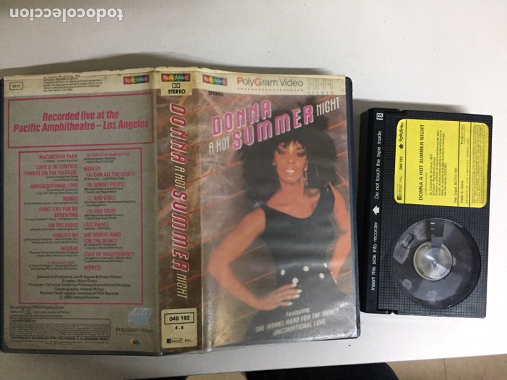 Music Videos and DVDs: Beta - Donna a Hot Summer Night - PolyGram Video