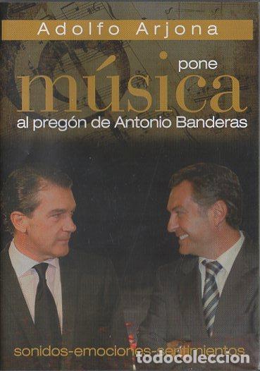 Music Videos and DVDs: ADOLFO ARJONA PONE M&Uacute;SICA AL PREG&Oacute;N DE ANTONIO BANDERAS. (CD + DVD) DVD-6893