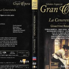Vídeos y DVD Musicales: LA CENERENTOLA - GIOACHINO ROSSINI - EDICIÓN ESPECIAL GRAN ÓPERA