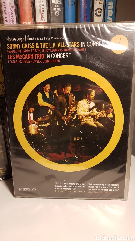 Video e DVD Musicali: Dvd..Sonny Criss & the La All Stars - in Concert [DVD],nuevo,precintado