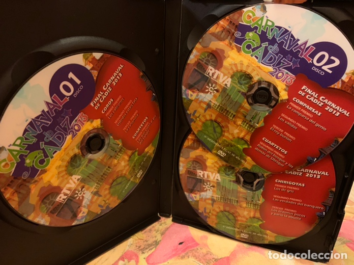 V&iacute;deos y DVD Musicales: Carnaval de C&aacute;diz 3 DVD ORIGINALES Con la final del 2013. Precintado