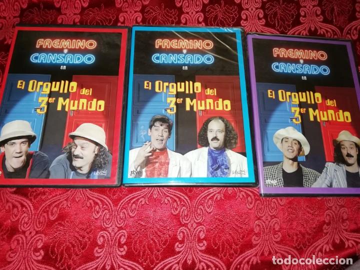 Musikvideos und DVDs: Faemino y cansado 3 DVD el orgullo del tercer mundo nuevos con precinto