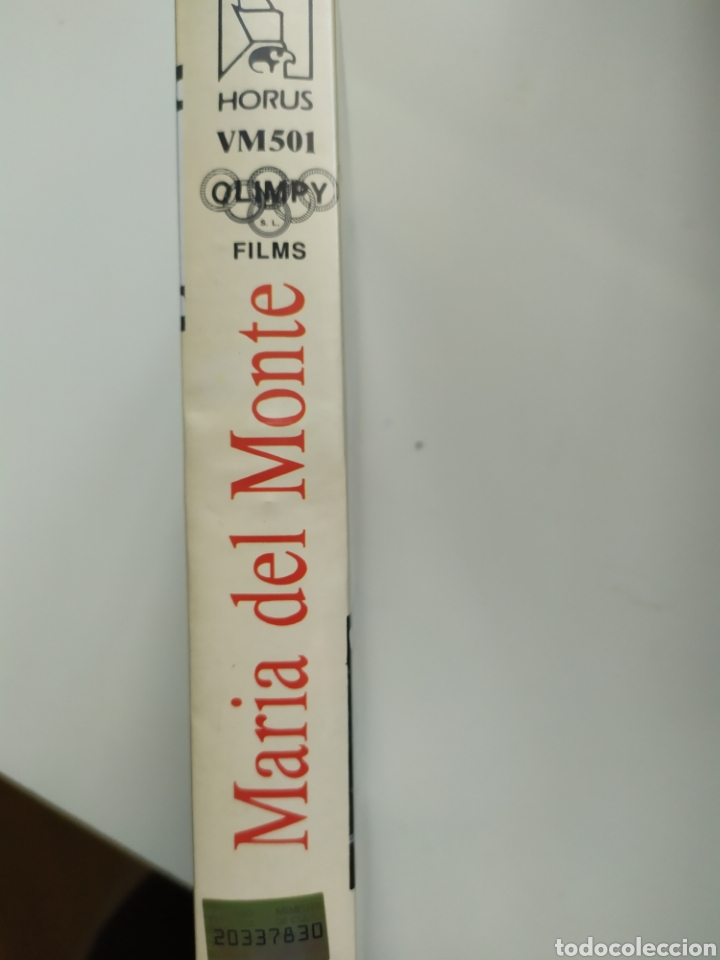 V&iacute;deos y DVD musicales: Mar&iacute;a del Monte. VHS - Foto 3